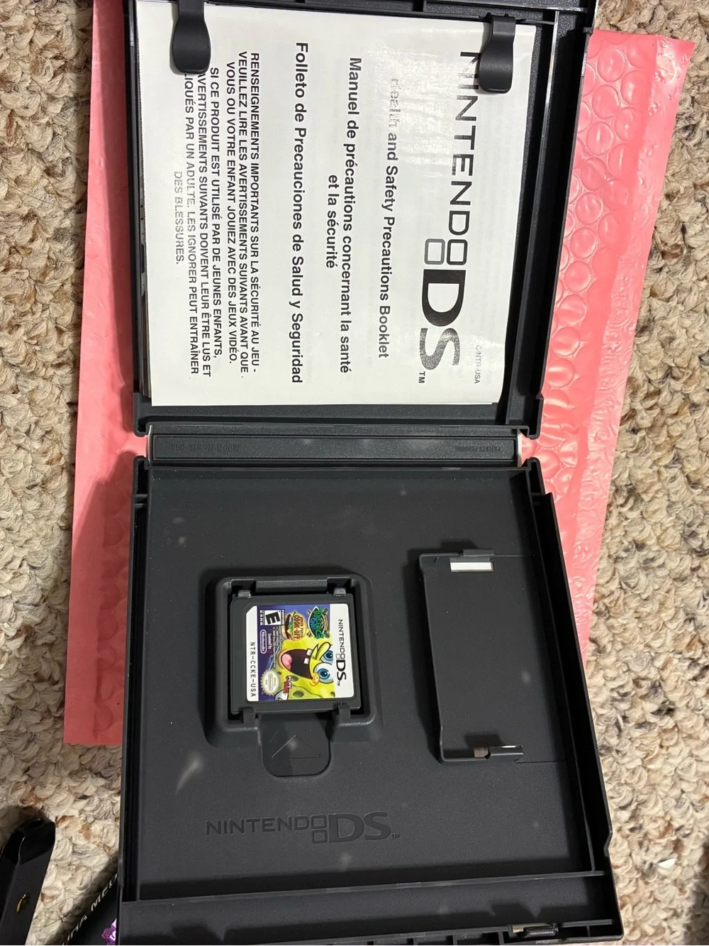 Nintendo DS SpongeBob vs. The Big One Beach Party Cook-Off CIB Tested
